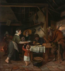 The Satyr and the Peasant Family